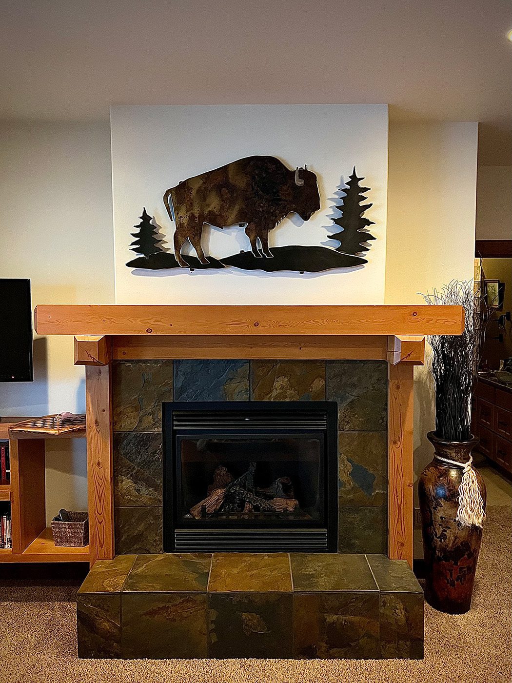 52-inch bison landscape scene 3