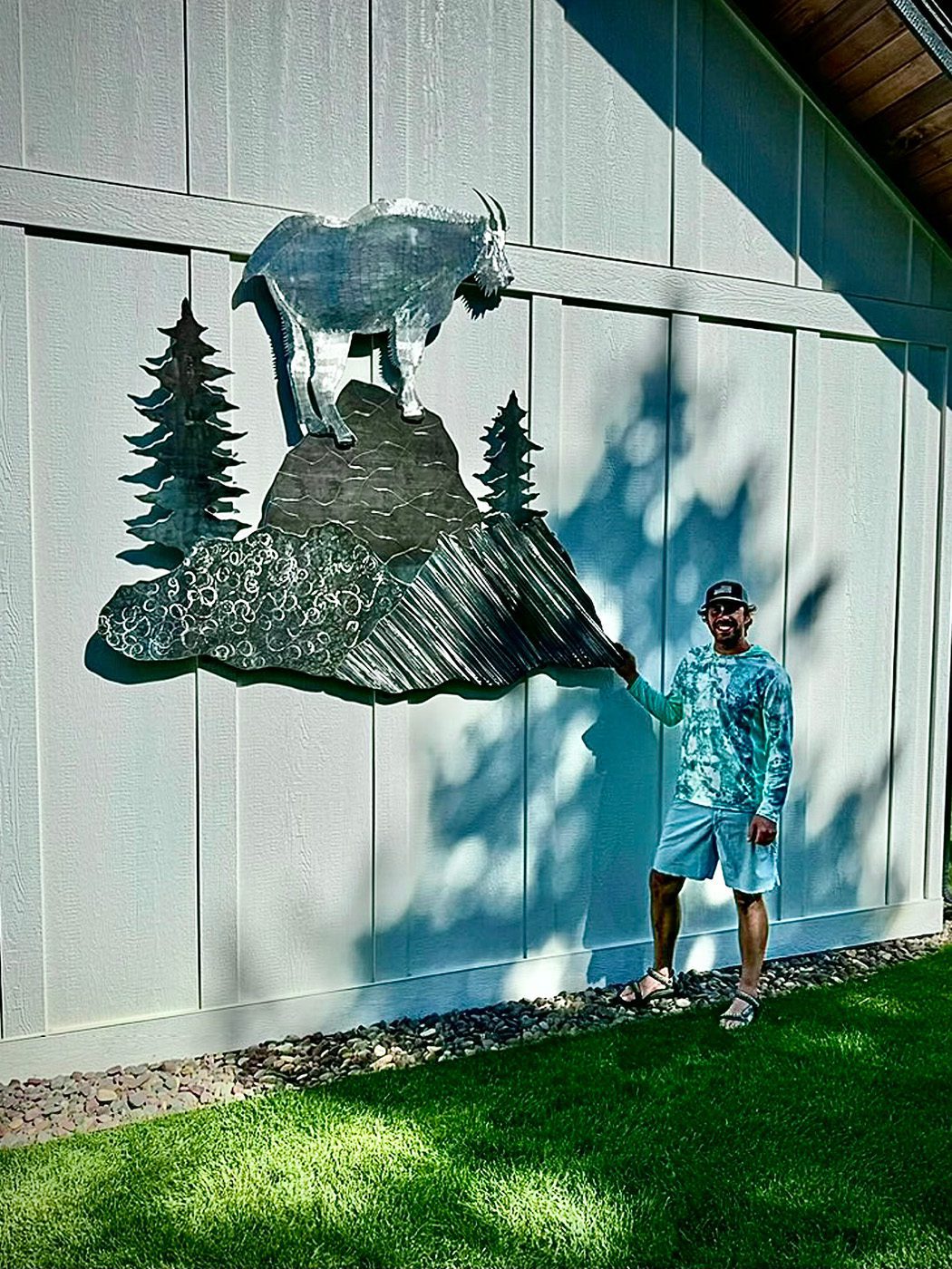 86-inch mountain goat scene 4